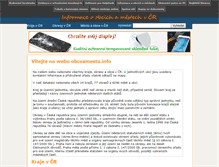 Tablet Screenshot of obceamesta.info